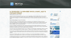 Desktop Screenshot of mcyt.es