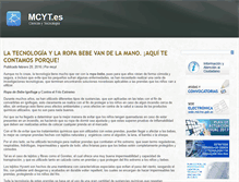 Tablet Screenshot of mcyt.es